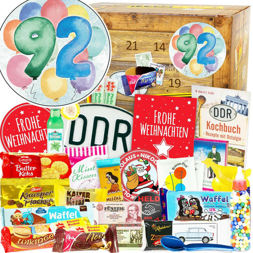 Zahl 92 - Adventskalender DDR - Ossiladen I Ostprodukte Versand