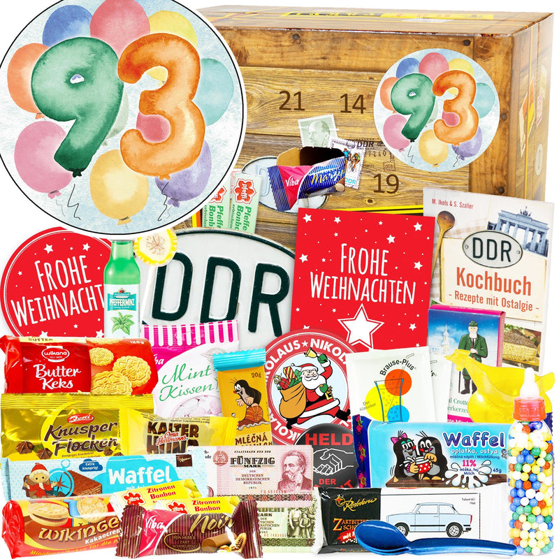 Zahl 93 - Adventskalender DDR - Ossiladen I Ostprodukte Versand