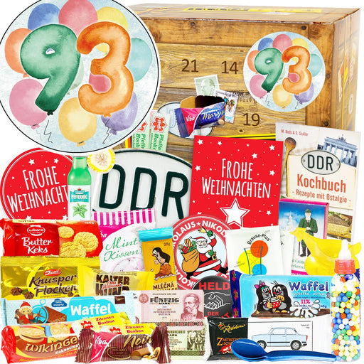 Zahl 93 - Adventskalender DDR - Ossiladen I Ostprodukte Versand