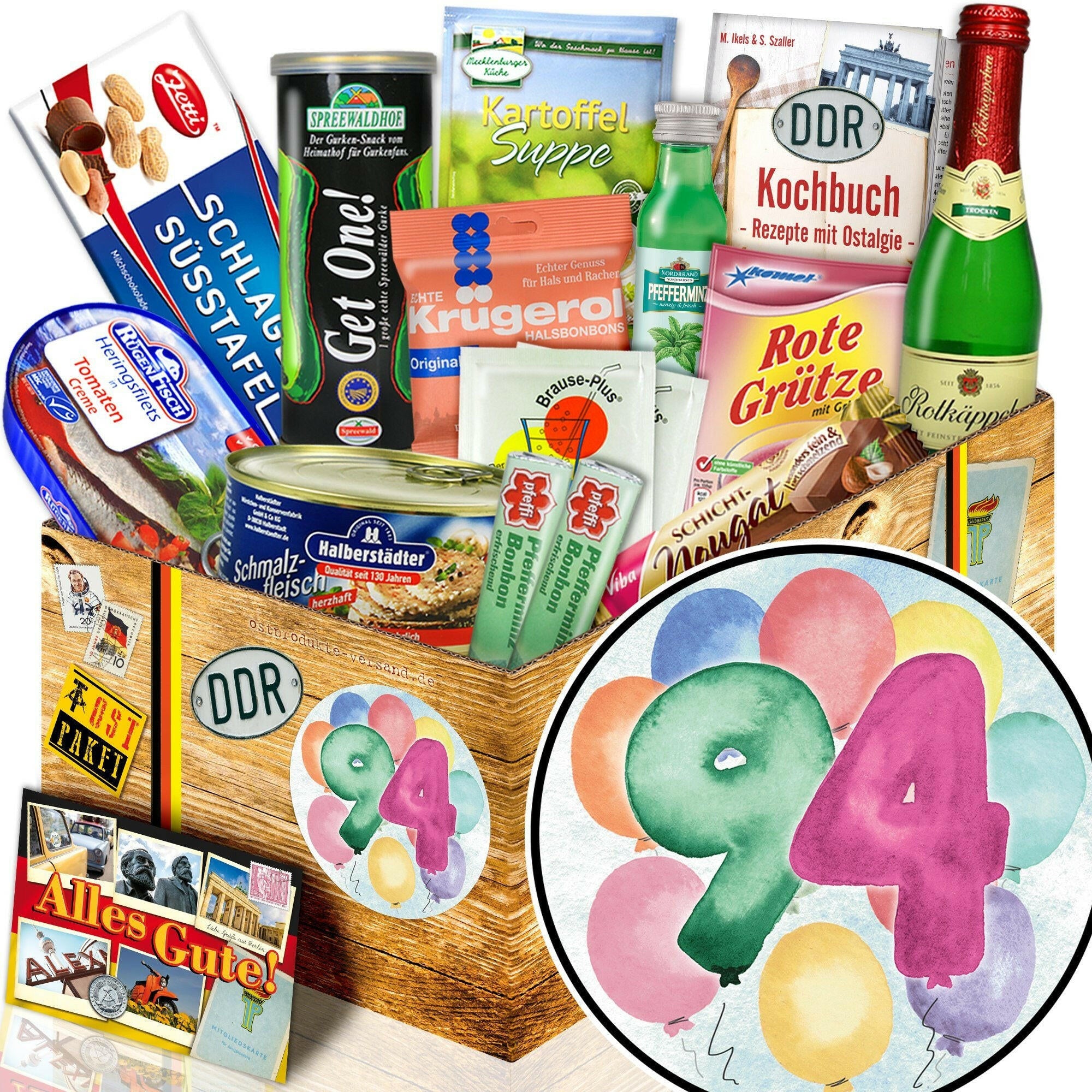Zahl 94 - Spezialitäten Set M - Ossiladen I Ostprodukte Versand