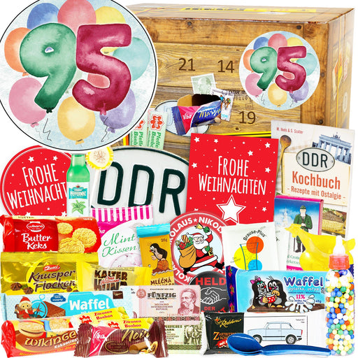 Zahl 95 - Adventskalender DDR - Ossiladen I Ostprodukte Versand