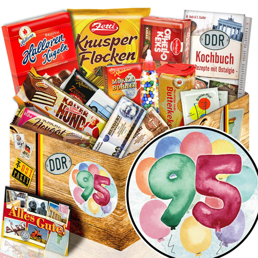 Zahl 95 - Süßigkeiten Set DDR L - Ossiladen I Ostprodukte Versand