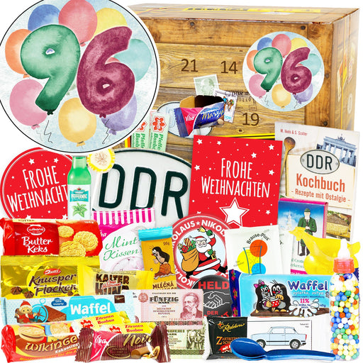Zahl 96 - Adventskalender DDR - Ossiladen I Ostprodukte Versand