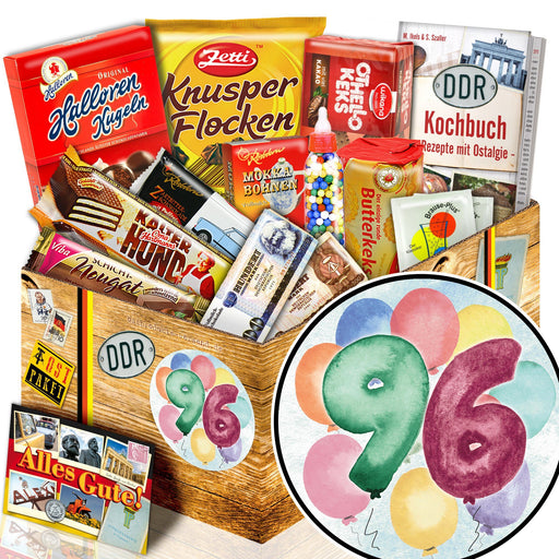 Zahl 96 - Süßigkeiten Set DDR L - Ossiladen I Ostprodukte Versand