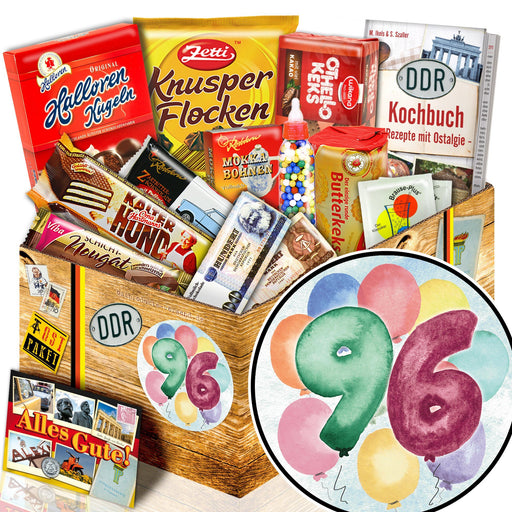 Zahl 96 - Süßigkeiten Set DDR L - Ossiladen I Ostprodukte Versand