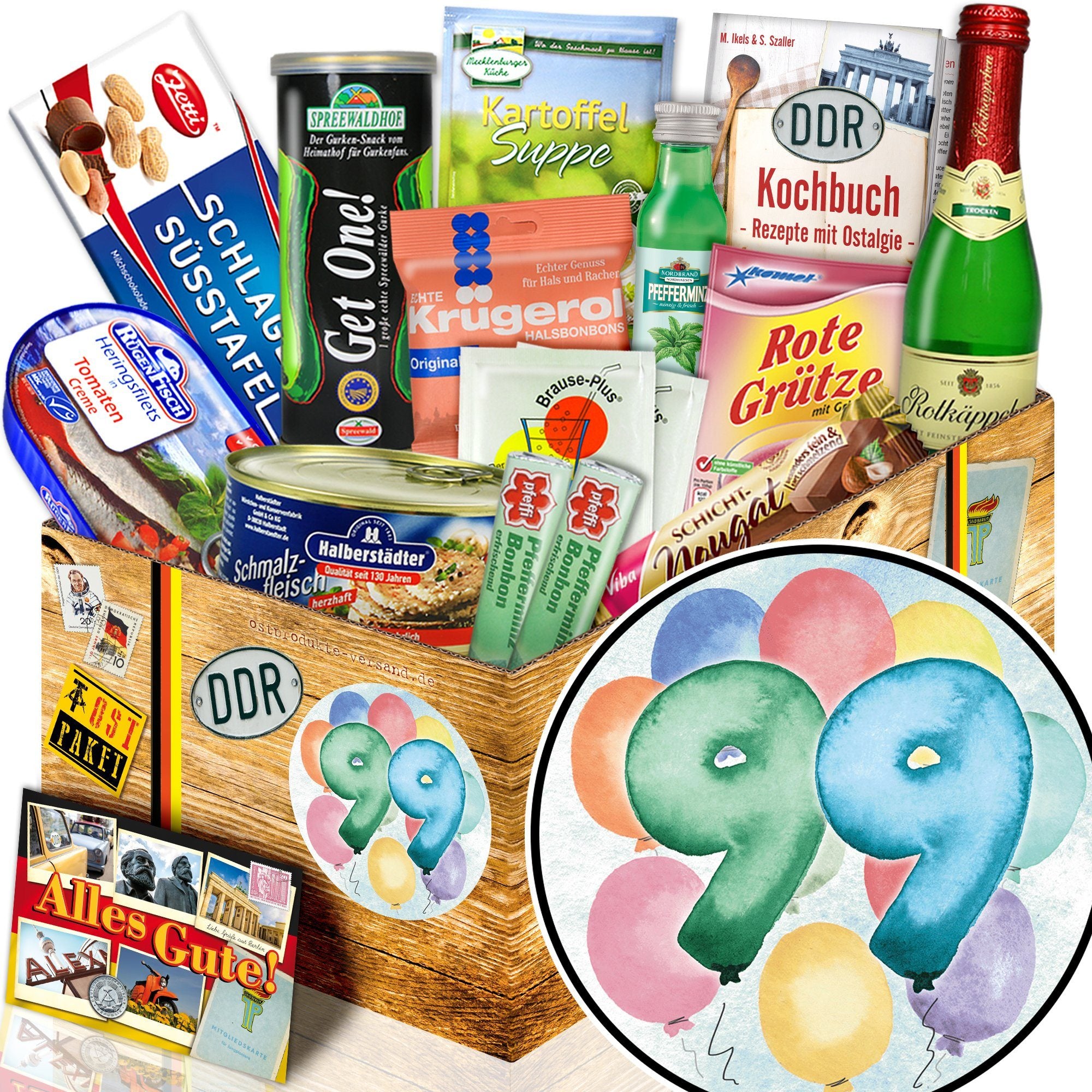 Zahl 99 - Spezialitäten Set M - Ossiladen I Ostprodukte Versand