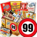Zahl 99 - Süßigkeiten Set DDR L - Ossiladen I Ostprodukte Versand