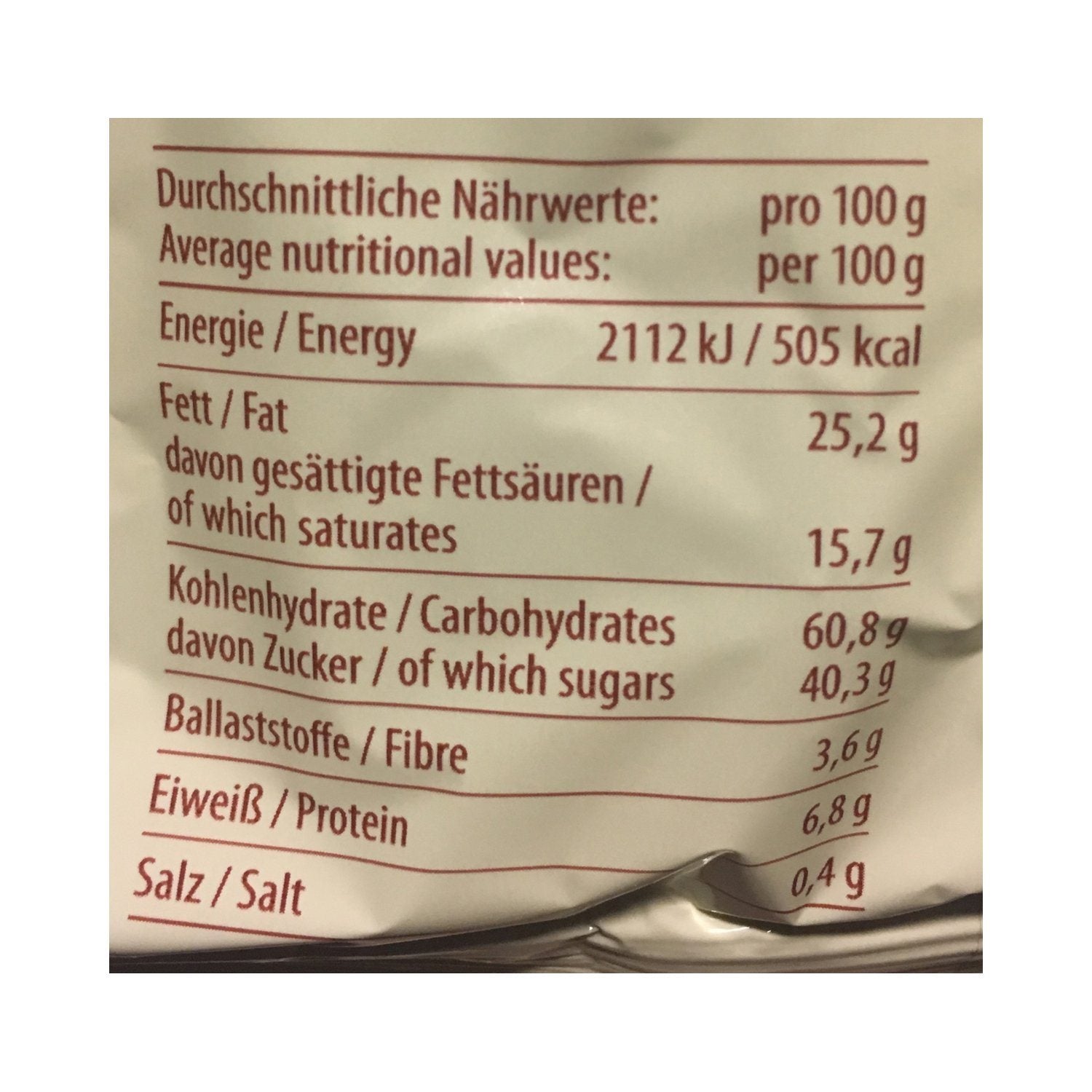 Zetti Knusperflocken weiße Schokolade - Ossiladen I Ostprodukte Versand