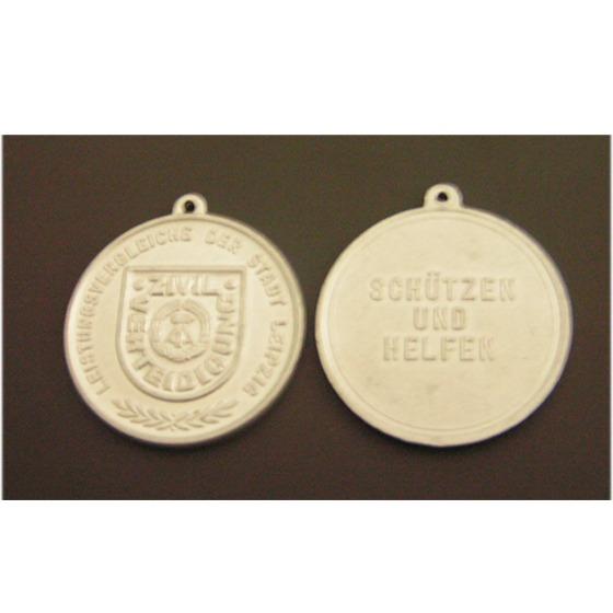 Zivil Verteidigung Medaille silber