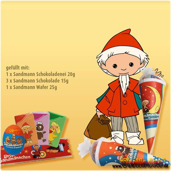 Zuckertüte Sandmännchen (Rotstern)
