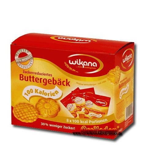zuckerzeduziertes Buttergebäck (Wikana)