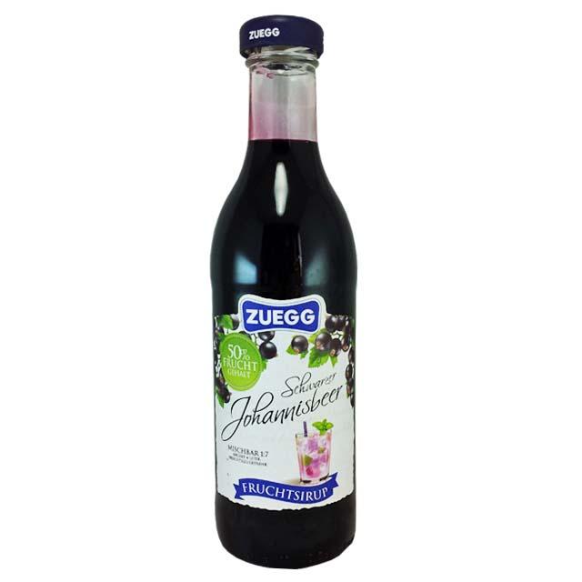 ZUEGG Schwarzer Johannisbeer Fruchtsirup (Zörbiger), 425ml