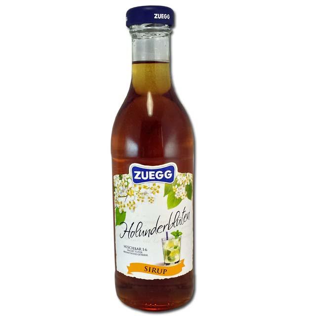 ZUEGG Weisser Holunderblüten Sirup 425ml