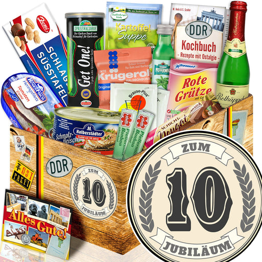 Zum 10 Jubiläum - Spezialitäten Set M - Ossiladen I Ostprodukte Versand
