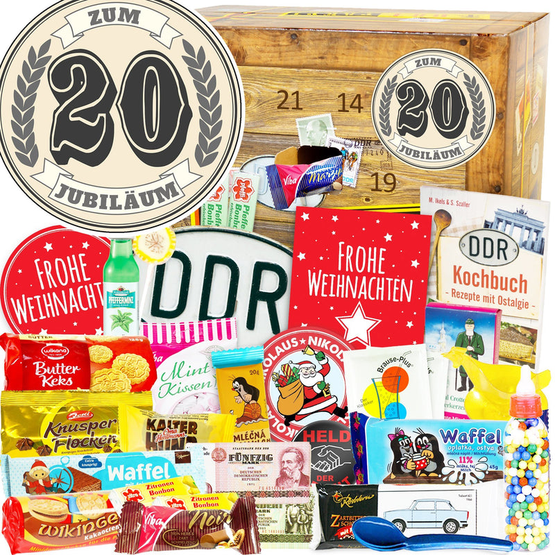 Zum 20 Jubiläum - DDR Adventskalender - Ossiladen I Ostprodukte Versand