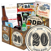Zum 20 Jubiläum - Geschenkset Ostpaket "Männer Box" - Ossiladen I Ostprodukte Versand