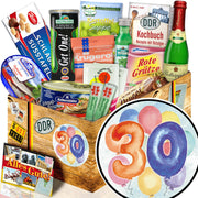 Zum 30. Geburtstag - Spezialitäten Set M - Ossiladen I Ostprodukte Versand