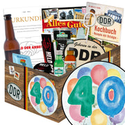 Zum 40. Geburtstag - Geschenkset Ostpaket "Männer Box" - Ossiladen I Ostprodukte Versand