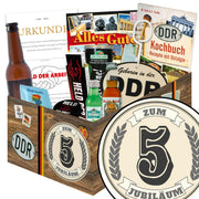 Zum 5 Jubiläum - Geschenkset Ostpaket "Männer Box" - Ossiladen I Ostprodukte Versand