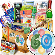 Zum 60. Geburtstag - Spezialitäten Set M - Ossiladen I Ostprodukte Versand