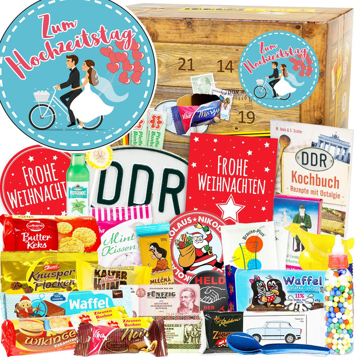 Zum Hochzeitstag - DDR Adventskalender - Ossiladen I Ostprodukte Versand