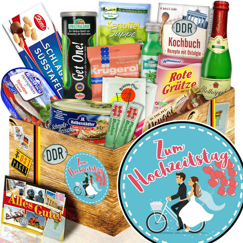 Zum Hochzeitstag - Spezialitäten Set M - Ossiladen I Ostprodukte Versand