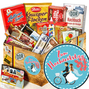 Zum Hochzeitstag - Süßigkeiten Set DDR L - Ossiladen I Ostprodukte Versand