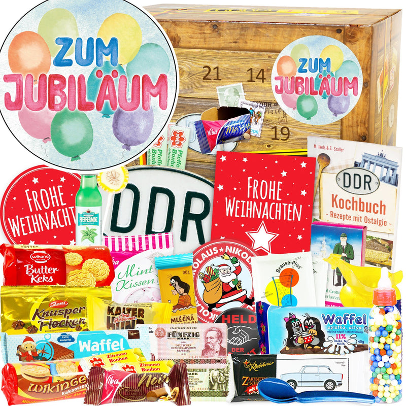 Zum Jubiläum - DDR Adventskalender - Ossiladen I Ostprodukte Versand