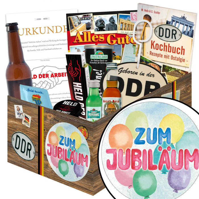 Zum Jubiläum - Geschenkset Ostpaket "Männer Box" - Ossiladen I Ostprodukte Versand