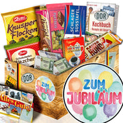 Zum Jubiläum - Geschenkset Ostpaket "Schokoladenbox M" - Ossiladen I Ostprodukte Versand