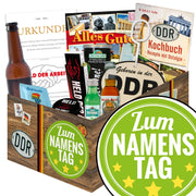 Zum Namenstag - Geschenkset Ostpaket "Männer Box" - Ossiladen I Ostprodukte Versand