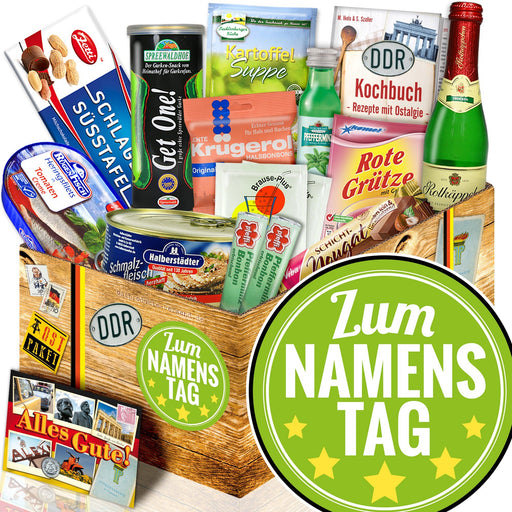 Zum Namenstag - Spezialitäten Set M - Ossiladen I Ostprodukte Versand