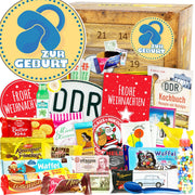 Zur Geburt blau - DDR Adventskalender - Ossiladen I Ostprodukte Versand