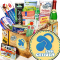 Zur Geburt blau - Spezialitäten Set M - Ossiladen I Ostprodukte Versand
