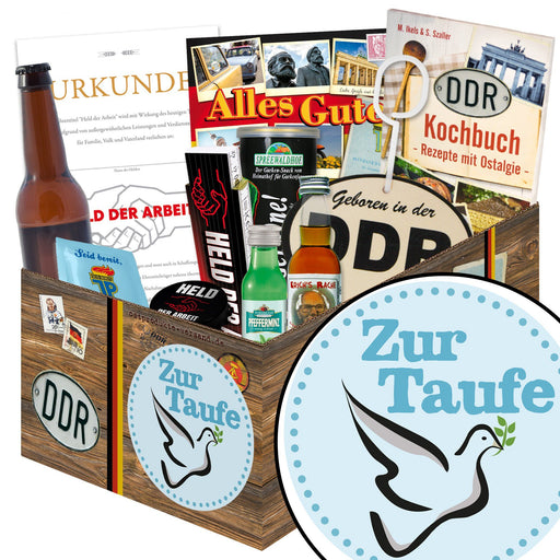Zur Taufe - Geschenkset Ostpaket "Männer Box" - Ossiladen I Ostprodukte Versand