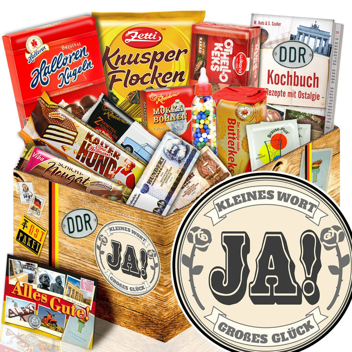 Zur Verlobung - Süßigkeiten Set DDR L - Ossiladen I Ostprodukte Versand