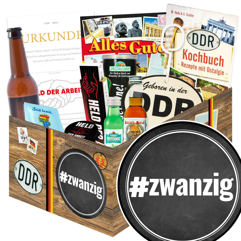 #zwanzig - Geschenkset Ostpaket "Männer Box" - Ossiladen I Ostprodukte Versand