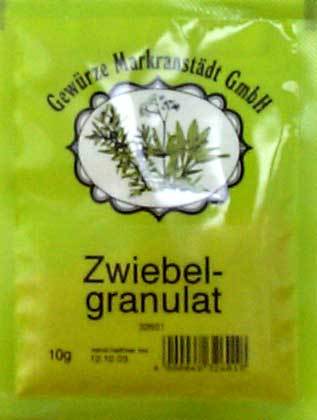 Zwiebelgranulat